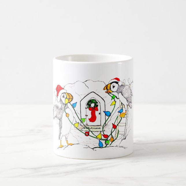 Whimsique jul Alaska Wildlife Coffee Mugg (Center)