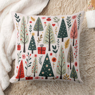 Whimsique Julgran Forest Kudde