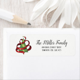 Whimsique Julgran Returetiketter Returadress Etikett