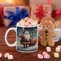 Whimsique Jultomten 3 Mugg