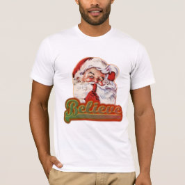 Whimsique Jultomten tror T Shirt