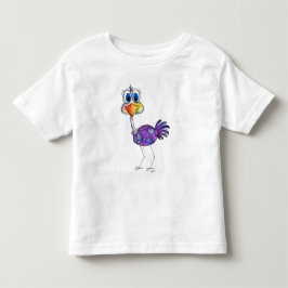 Whimsique Lycklig Lila Ostrich T Shirt