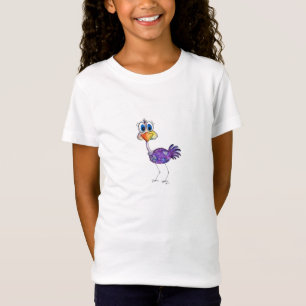 Whimsique Lycklig Lila Ostrich T Shirt