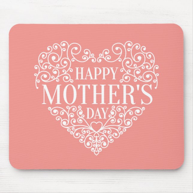 Whimsique Lycklig Mors dag | Mousepad Musmatta (Framsidan)