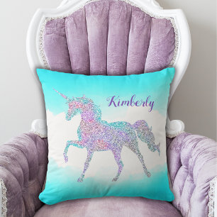 Whimsique Magic Glitter Unicorn Kudde