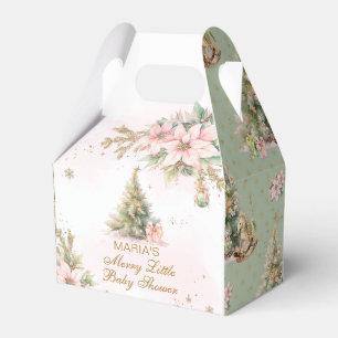 Whimsique Merry Little Baby dusch Rosa grönt girl Presentaskar
