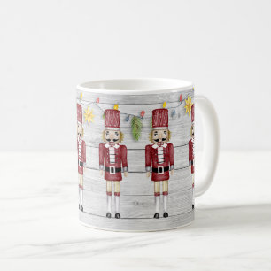 Whimsique Nutcrackers-Ljus Garland på Barnboard Kaffemugg