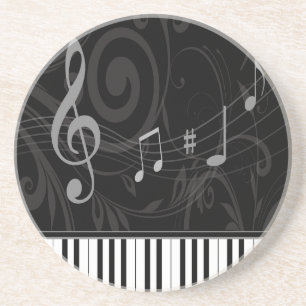 Whimsique Piano och Musik noter Underlägg Sandsten