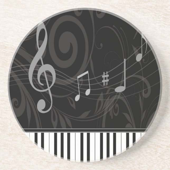 Whimsique Piano och Musik noter Underlägg Sandsten (Framsidan)