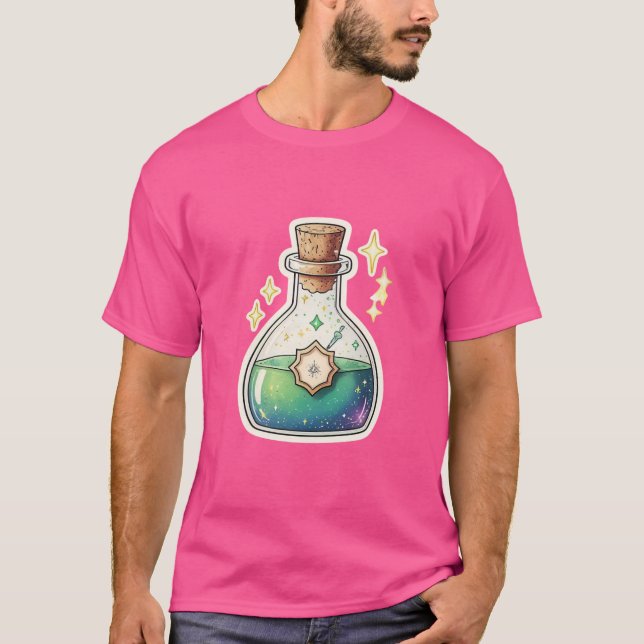 Whimsique Potion Flaska T-Shirt (Framsida)