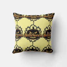 Whimsique Pumpkin- och Ghost Cushion-design