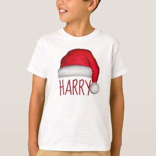 Whimsique Red Painting Santa Hat T Shirt
