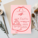 Whimsique Retro Gräns 30års födelsedag Party Inbjudningar<br><div class="desc">Detta viskartade födelsedagsfest inbjudan är perfekt för ett party i 30års födelsedag som har hand plockade som klottrande gräns. Om du vill göra en mer avancerad anpassning av den här designen, t.ex. ändra layout, teckensnitt eller storlek text, klickar du på knappen "CUSTOMIZE" ovan. Kontakta mig om du vill ha några...</div>