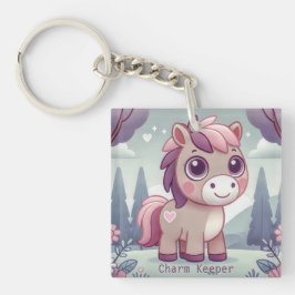 Whimsique Rosa and Lila Pony Charm Keeper