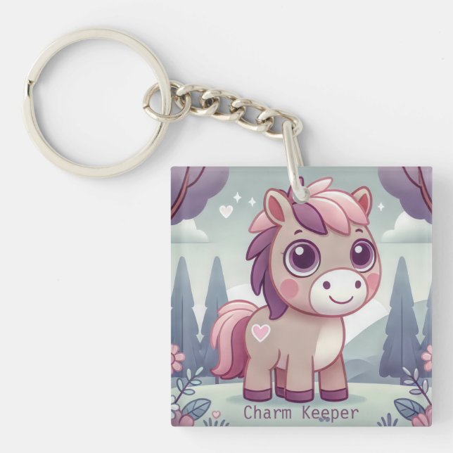 Whimsique Rosa and Lila Pony Charm Keeper (Framsidan)