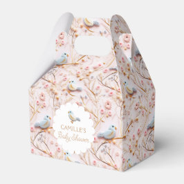 Whimsique Rosa Blommigt Girl Baby Shower Presentaskar