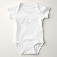 Whimsique Sage Grönt Baby Est