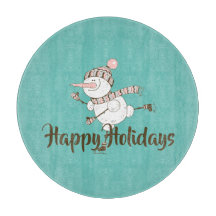 Whimsique Skating Snögubbe Anpassade