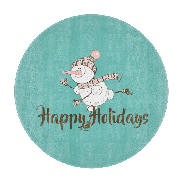 Whimsique Skating Snögubbe Anpassade (Framsidan)