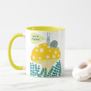 Whimsique Snigel på ANPASSNINGSBARNA Magic Mushro Mugg