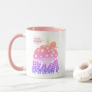 Whimsique Snigel på ANPASSNINGSBARNA Magic Mushroo Mugg