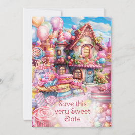 Whimsique Sweet Firande Party Inbjudningar