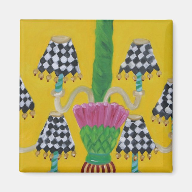 Whimsique Thistle Chandelier Magnet (Framsidan)