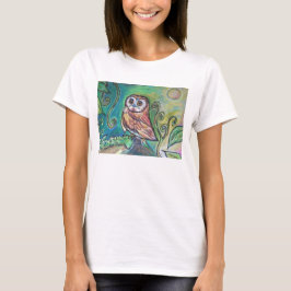 Whimsique Uggla Basic Tanktop White Tee Shirt