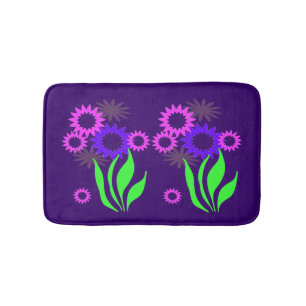 Whimsique Vår blommor Bath Mats Badrumsmatta