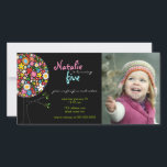 Whimsique Vår blommor Pop Träd Kid Birthday<br><div class="desc">Designad av tjock*fa*tin. Enkel att anpassa med egen text,  bild eller bild. Kontakta tjock*fa*tin direkt om du vill ha anpassningsbar. Avgifter för anpassningsbar gäller.</div>