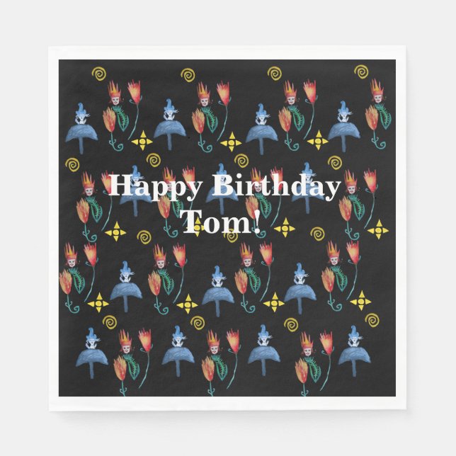 Whimsique Vår Mod Pappersservett (Framsidan)