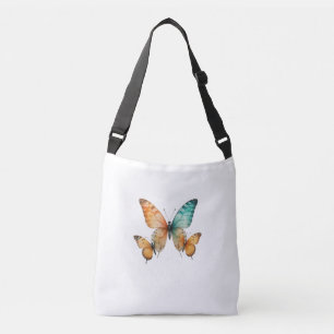 🌸 Whimsique Vingar Butterflies 🌸 modernt till Axelväska