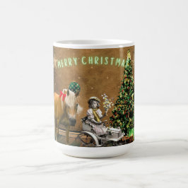 Whimsique Vintage jul Önskemål Kaffemugg