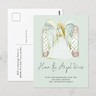 Whimsique Watercolor Angel Voices Skriptaktivitet Vykort