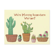Whimsique Watercolor Cactus Flytta Announcement