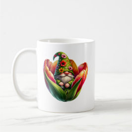 Whimsique Watercolor Garden Gnome Kaffemugg