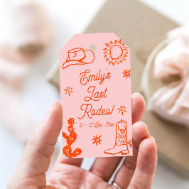 Whimsique Western Bachelorette Party Helg Presentetikett
