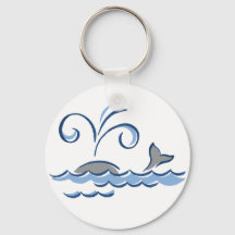 Whimsique Whale Keychain