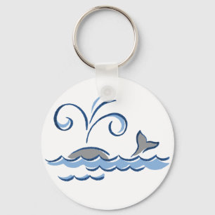 Whimsique Whale Keychain Nyckelring