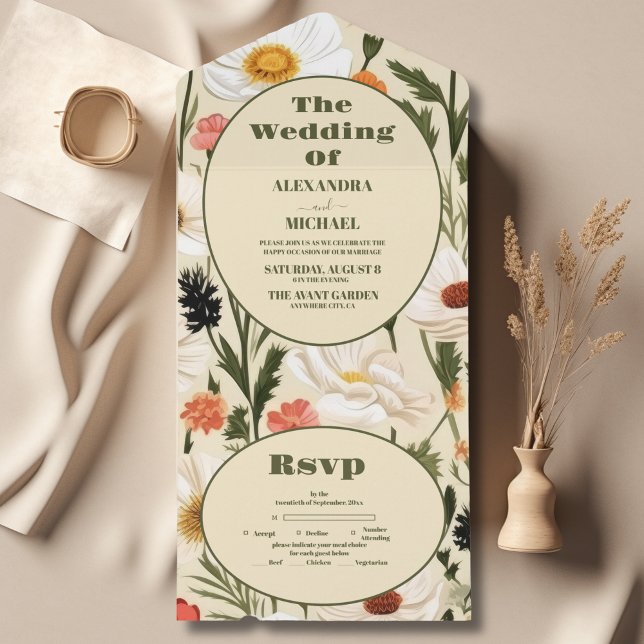 Whimsique Wildbloms Meadow Bröllop (Skapare uppladdad)