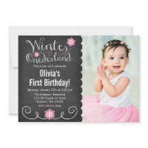 Whimsique Winter Onederland Photo First Birthday