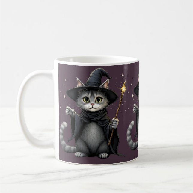 Whimsique Witch Cat Mugg (Vänster)