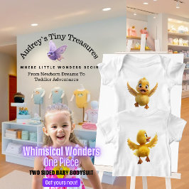 Whimsique Wonders Baby Kortärmad Bodykostym T Shirt