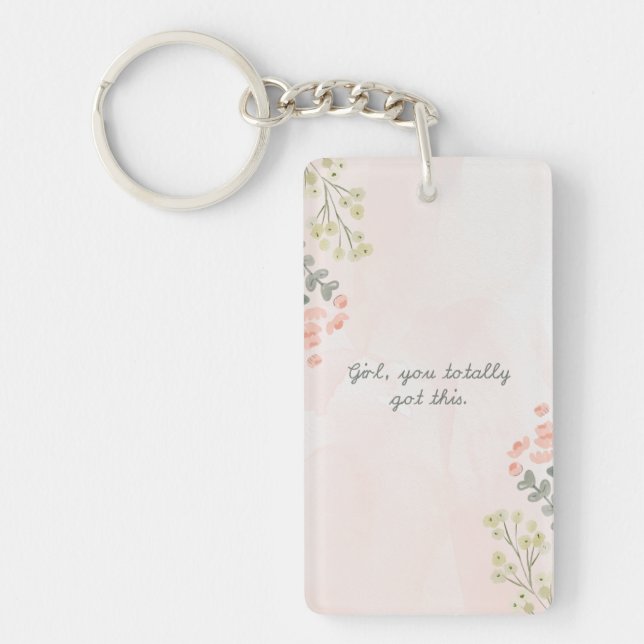 Whimsisk akrylnyckelkedja (Framsidan)