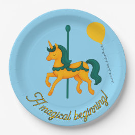 Whimsisk babystövel/ballonger för Unicorn