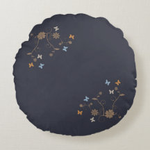 Whimsisk Blommigt- och fjärilshärdar på träkol