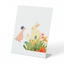 Whimsisk Bunny & Bird in Bloom - Cute Vår Fore