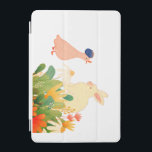 Whimsisk Bunny & Bird in Bloom - Cute Vår Fore iPad Mini Skydd<br><div class="desc">Ge dig charm och glädje med den här fina teckningen med en mjuk pastellknippe och en glad fågel i en blå hatt i royalet, som chattar bland levande vilda blommor. Perfekt för djur älskare, barn eller naturtematiska gåvor. Oavsett om det gäller en bärbar dator, mugg eller väggkonst, tillför den här...</div>