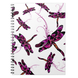 Whimsisk dragonflies anteckningsbok