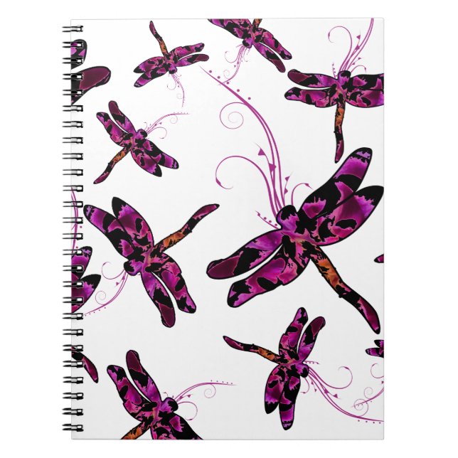 Whimsisk dragonflies anteckningsbok (Framsidan)